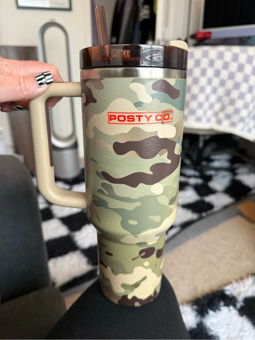 Stanley Post Malone Camo  40oz Tumbler with accessories - Picture 2 of 14